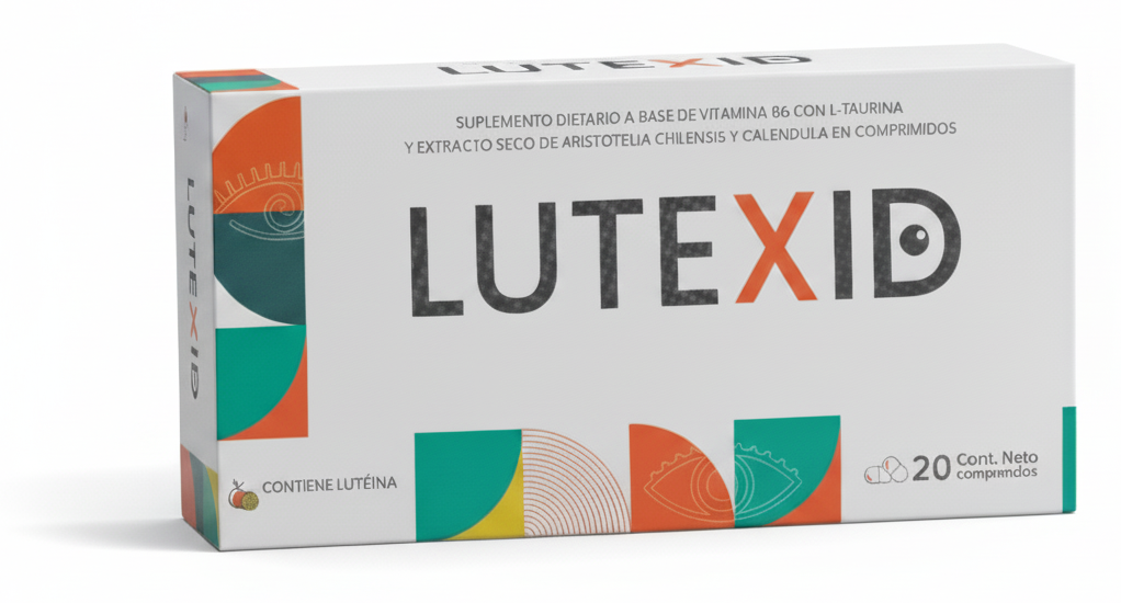 LutexID · caja x 20 comprimidos
